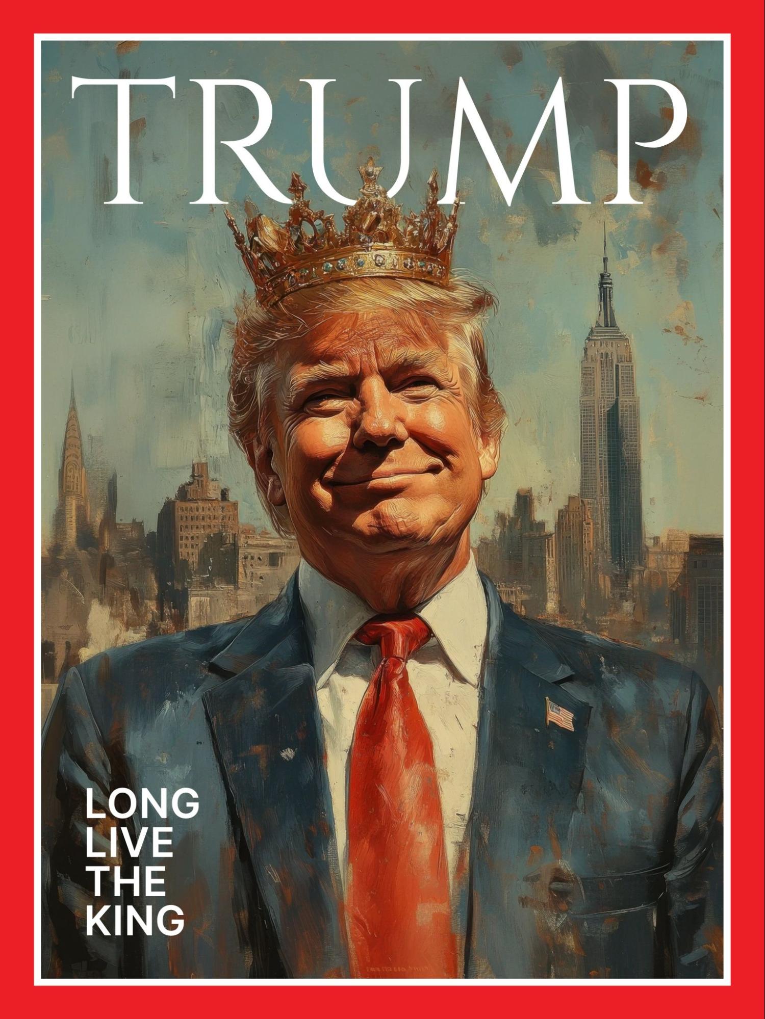 Trump as a King