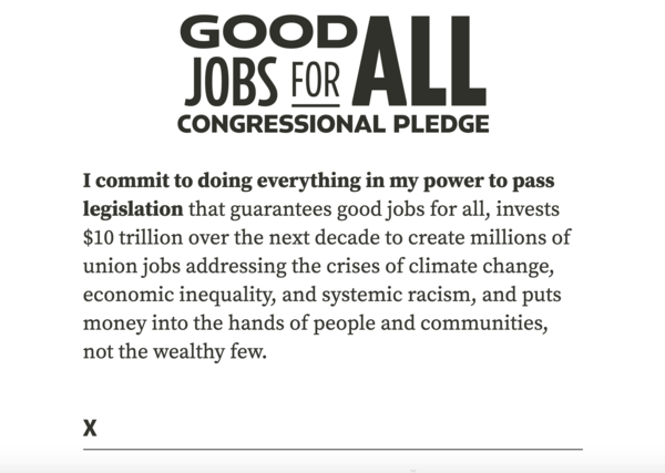 Good Jobs Pledge