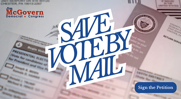 Save Vote By Mail: Sign Our Petition